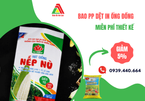Bao PP dệt in ống đồng