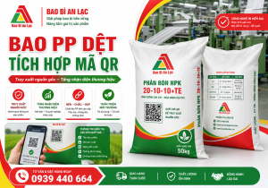 Bao PP dệt in mã QR