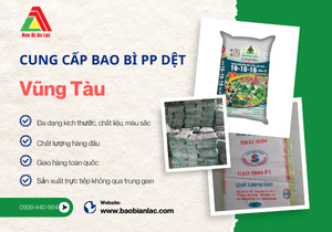 Bán bao bì PP dệt Vũng Tàu