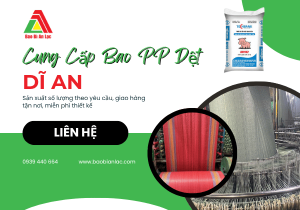 Cung cấp bao PP dệt Dĩ An