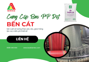 Cung cấp bao PP dệt giá rẻ Bến Cát