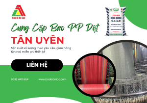 Cung cấp bao pp dệt Tân Uyên