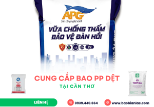 Cung cấp bao PP dệt theo yêu cầu tại Cần Thơ