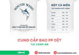 Cung cấp bao PP dệt theo yêu cầu tại Long An