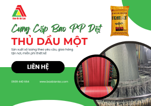 Cung cấp bao PP dệt Thủ Dầu Một